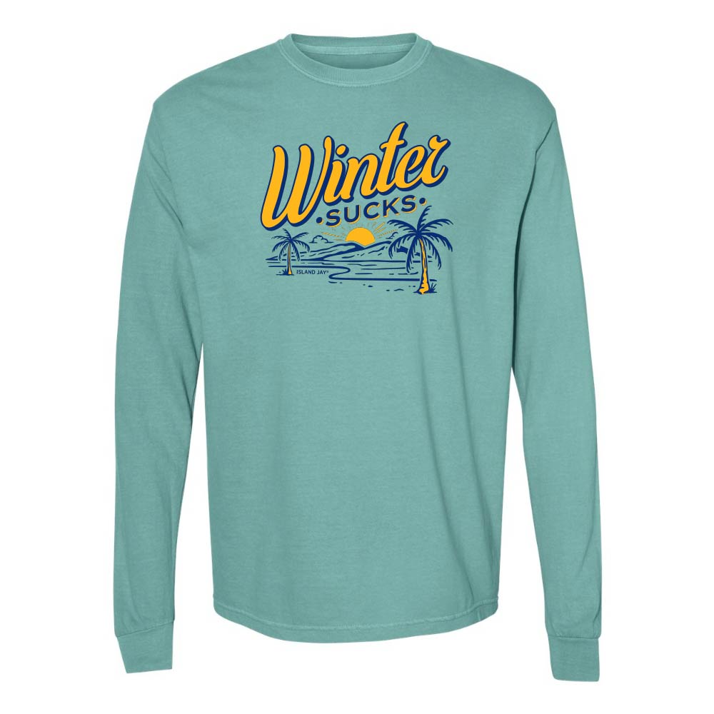 Winter Sucks Island Long Sleeve Shirt