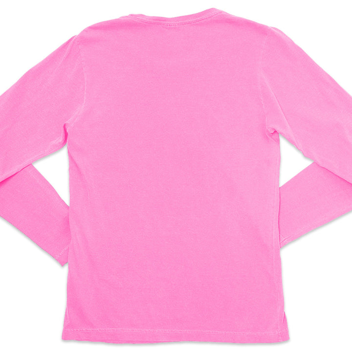 Women's Felicia Be Your Own Flamingo Long Sleeve T-Shirt