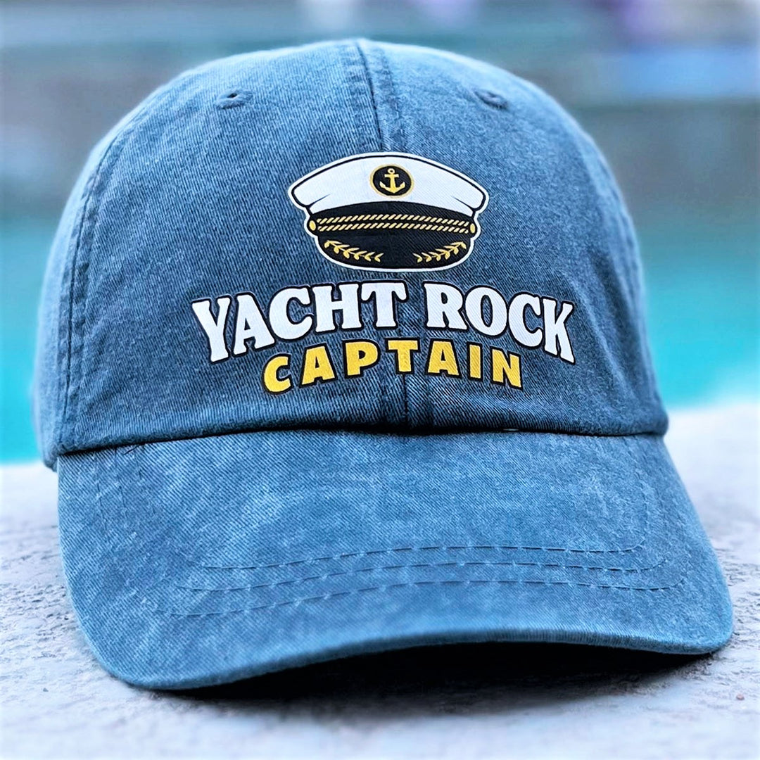 Yacht Rock Captain Hat Navy