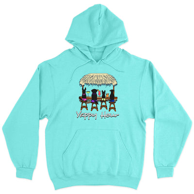 Yappy Hour Soft Style Pullover Hoodie Cool Mint