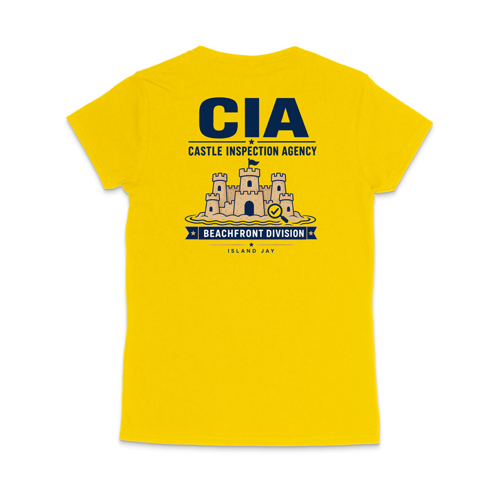 Castle Inspection Agency WOMEN'S V-Neck T-Shirt
