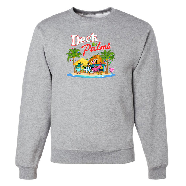 Felicia The Flamingo Deck The Palms Holiday Sweatshirt