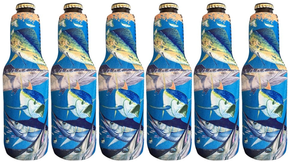 Bluewater Zippered Beer Bottle Cooler Sleeve