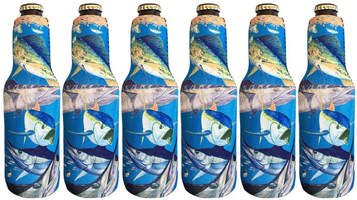 Bluewater Zippered Beer Bottle Cooler Sleeve