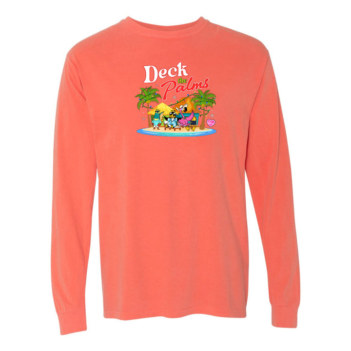 teracotta Felicia Deck The Palms long sleeve shirt