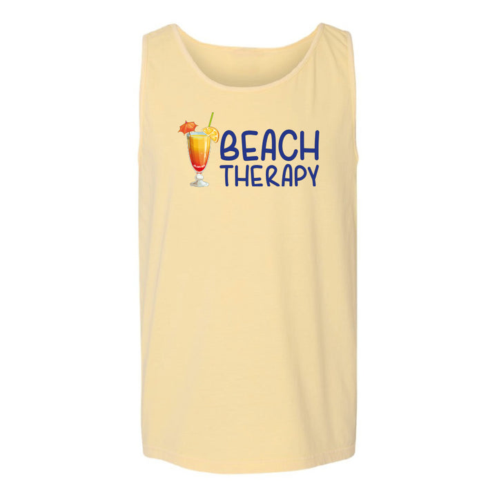 Butter (yellow) "Beach Therapy" Tank top