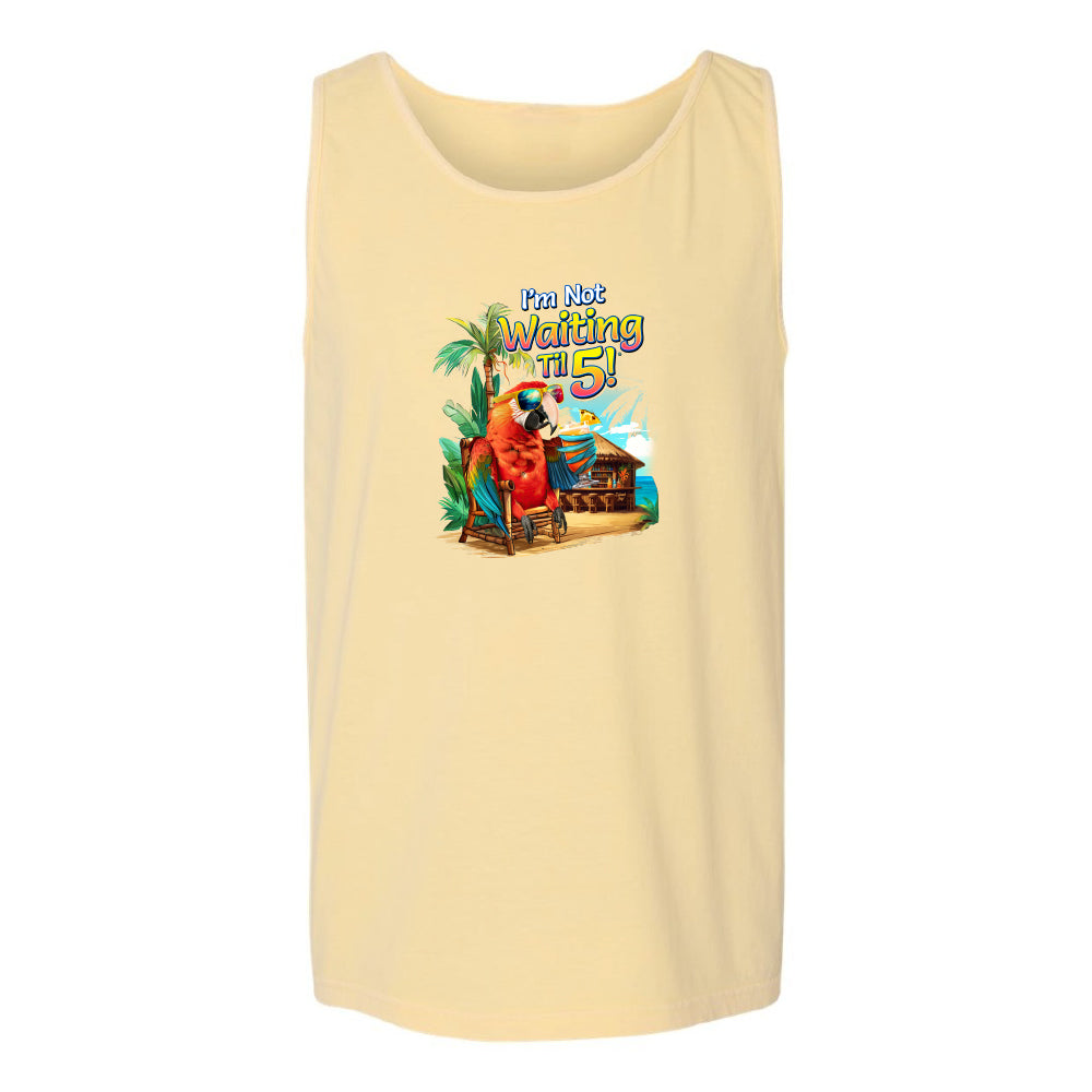 I'm Not Waiting Til 5 Beach bar Tank Top