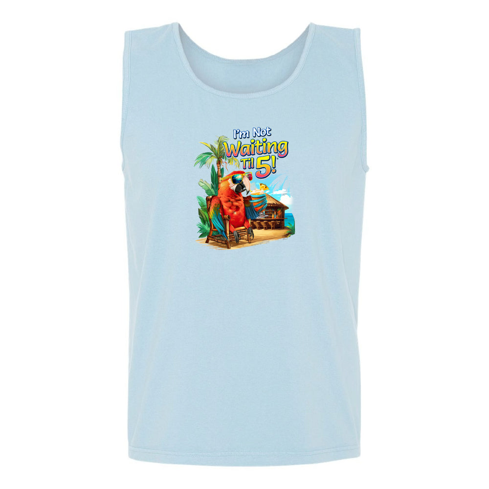 I'm Not Waiting Til 5 Beach bar Tank Top