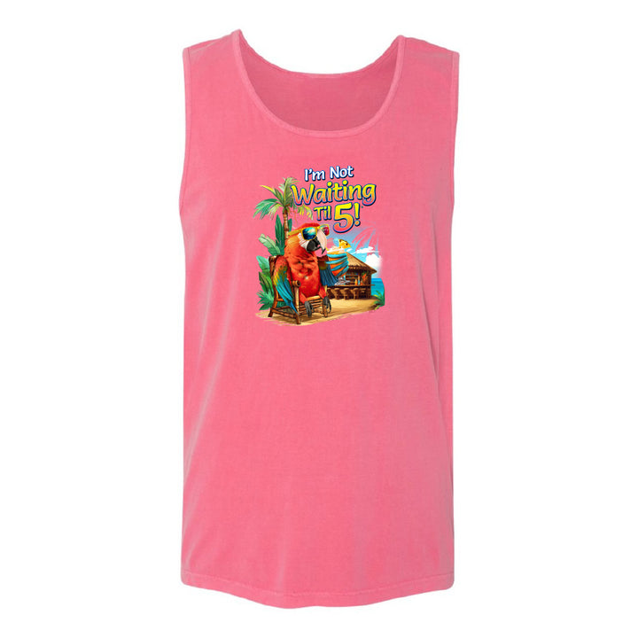 I'm Not Waiting Til 5 Beach bar Tank Top