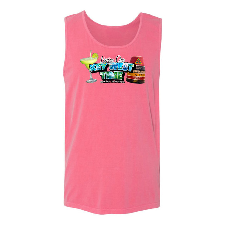 Crunch Berry "Living on Key West Time" Tank Top