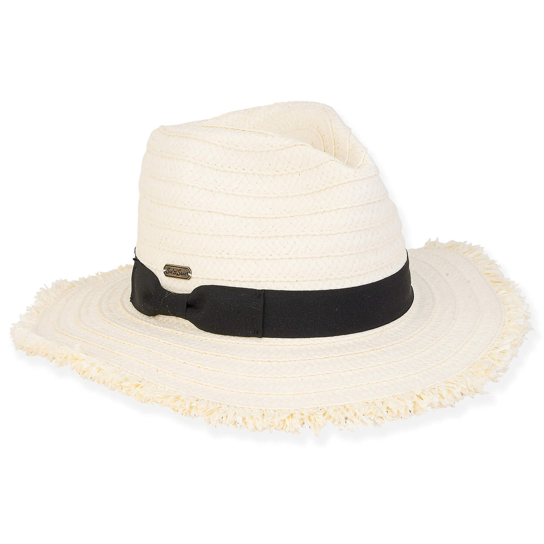 Women's Paper Straw Safari Hat