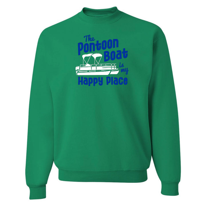 The Pontoon Boat Is My Happy Place Sweatshirt
