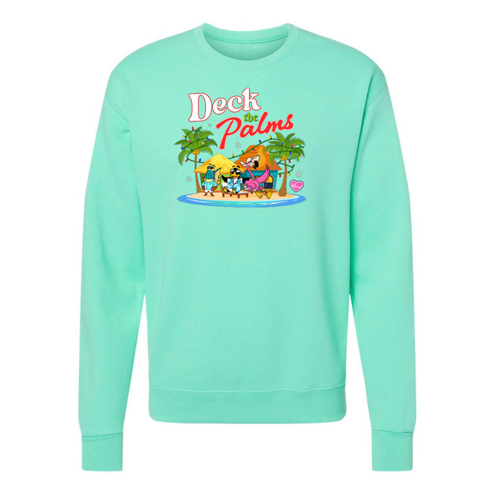 Felicia The Flamingo Deck The Palms Holiday Sweatshirt