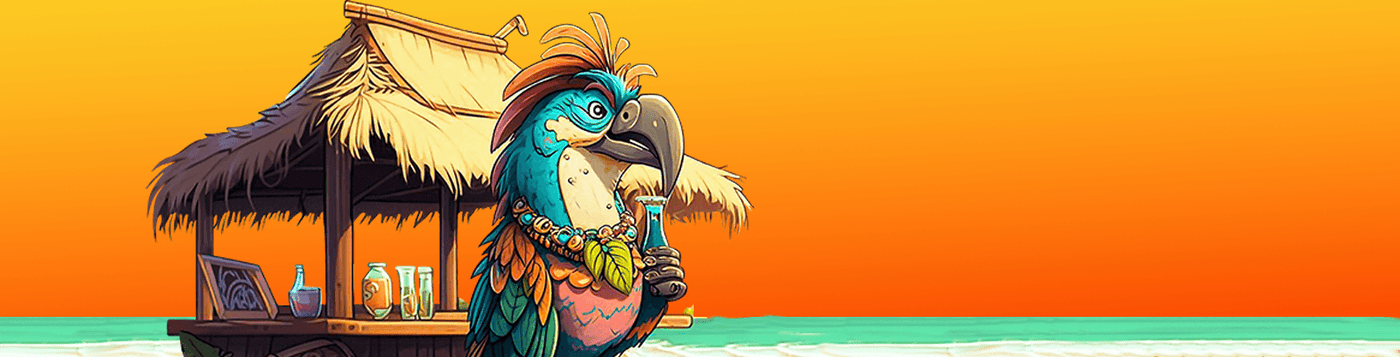 The Legendary Moku Moku is a legendary bird that has captivated the imagination of many with his rough exterior and friendly demeanor. He can often be found lounging on the beach, enjoying tropical drinks and soaking up the sun.