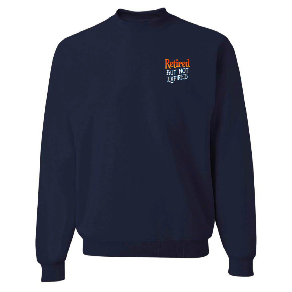 Retired But Not Expired Parrot Sweatshirt