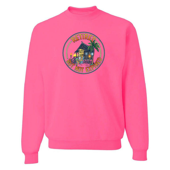 Retired But Not Expired Tikiman Sweatshirt
