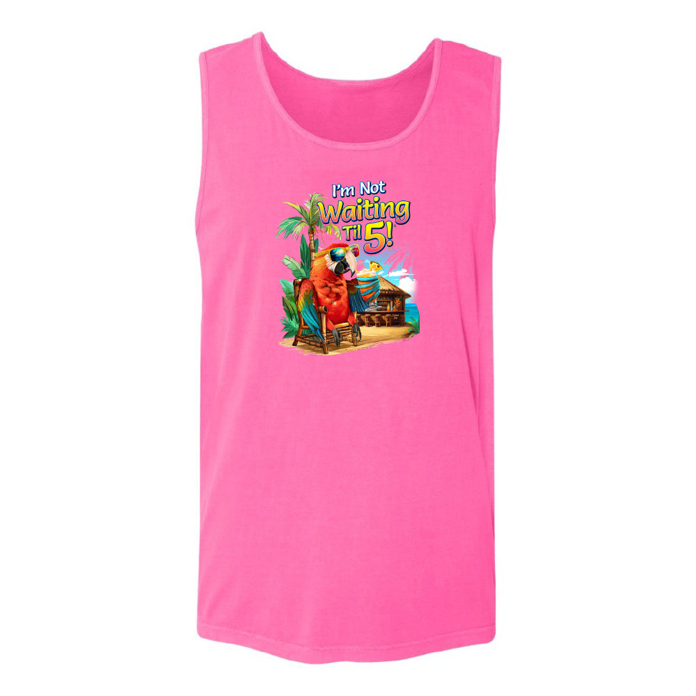 I'm Not Waiting Til 5 Beach bar Tank Top