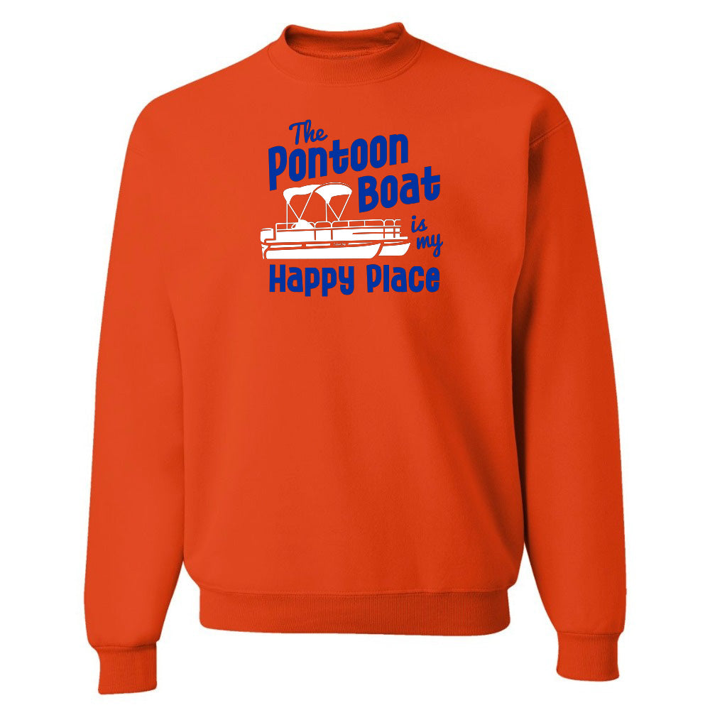 The Pontoon Boat Is My Happy Place Sweatshirt