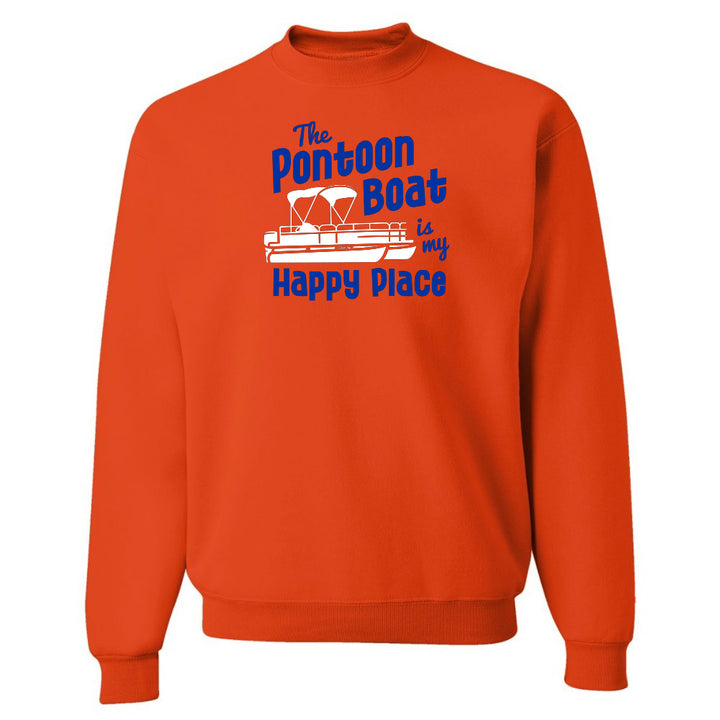 The Pontoon Boat Is My Happy Place Sweatshirt