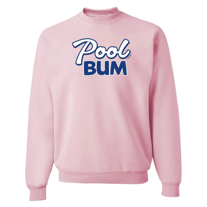 pink pool bum sweatshirt