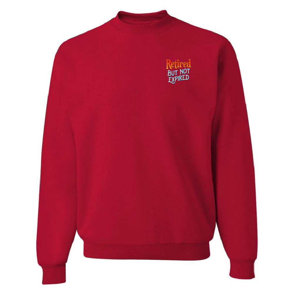 Retired But Not Expired Parrot Sweatshirt