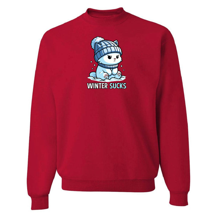 Winter Sucks Kitty Sweatshirt