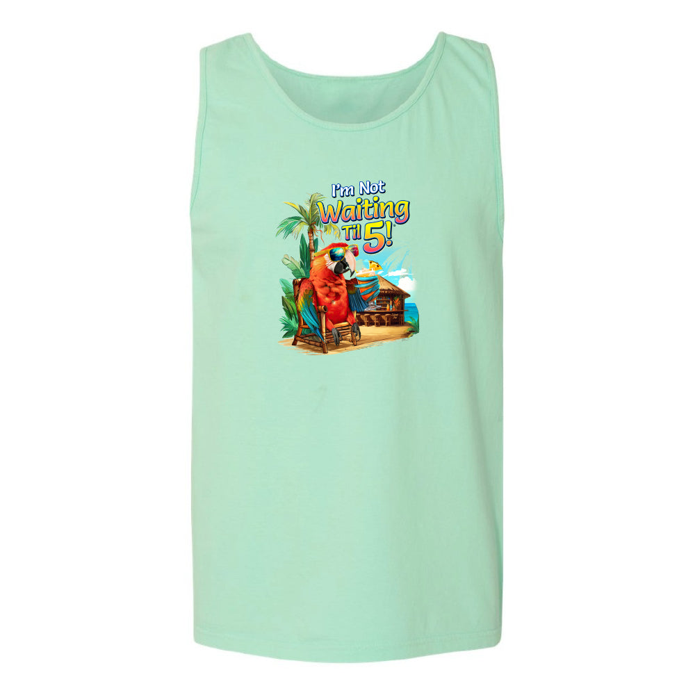 I'm Not Waiting Til 5 Beach bar Tank Top