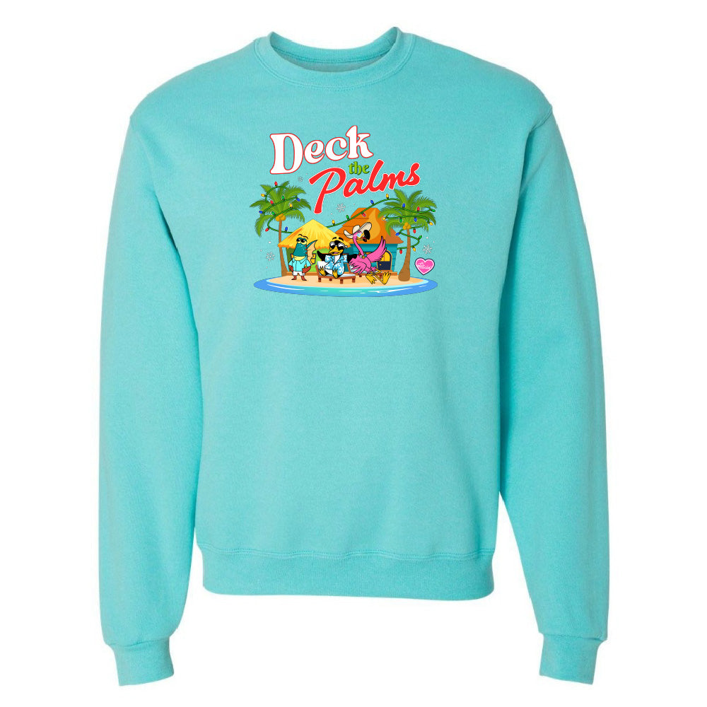 Felicia The Flamingo Deck The Palms Holiday Sweatshirt