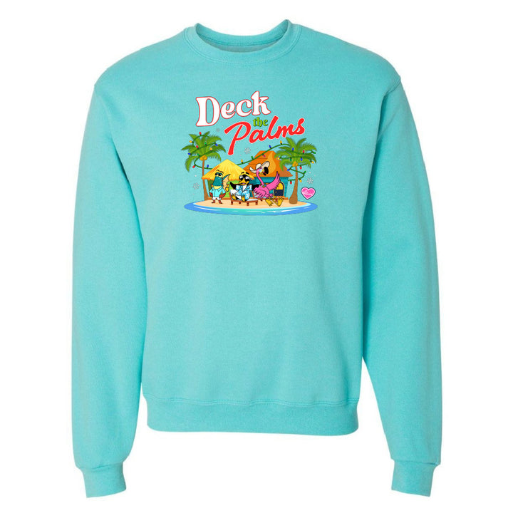 Felicia The Flamingo Deck The Palms Holiday Sweatshirt