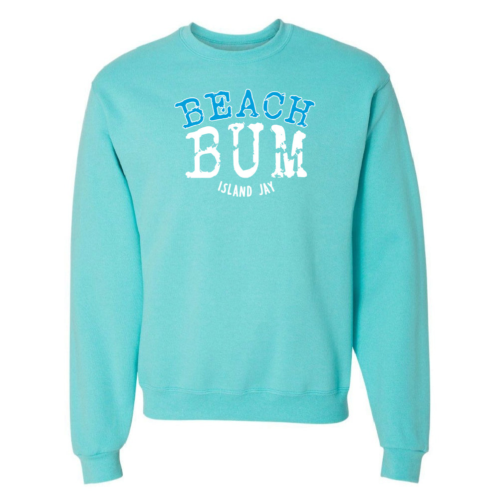 Beach Bum design on a sweatshirt