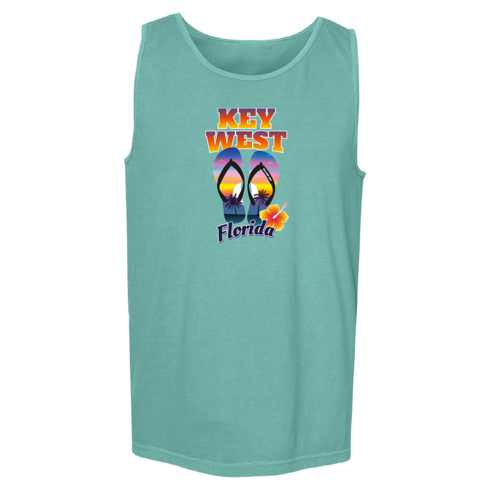Sea Foam Key West Flip Flop Tank Top