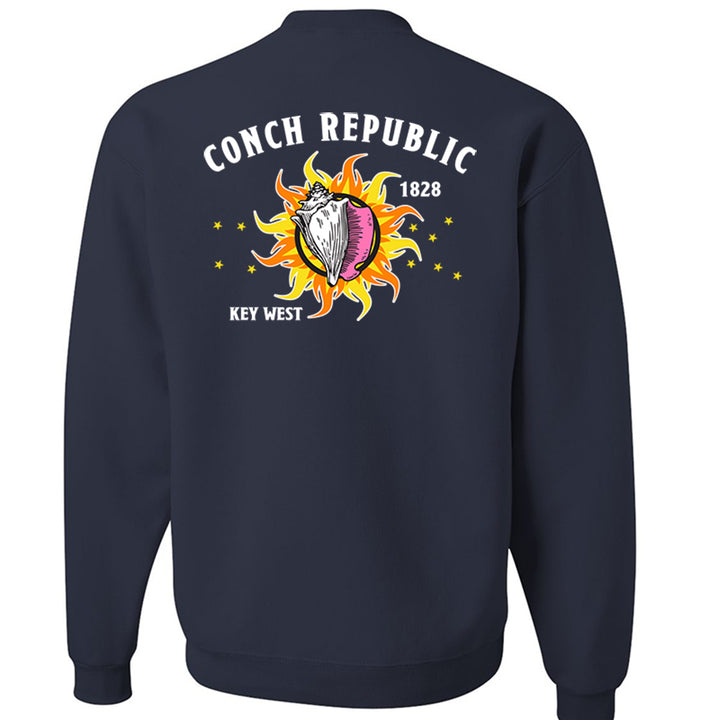 Conch Republic Key West Sweatshirt Navy