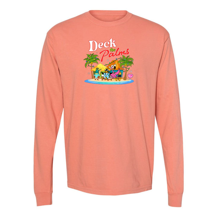 terracotta Felicia Deck The Palms long sleeve shirt