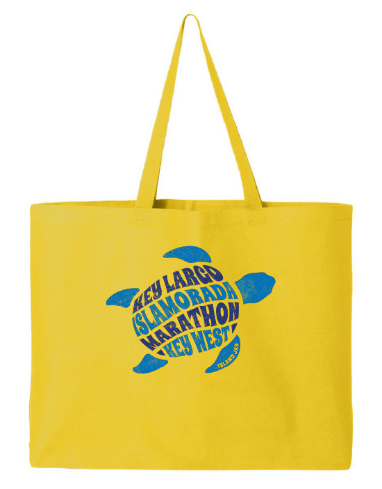 Florida Keys Turtle Tote Beach Bag