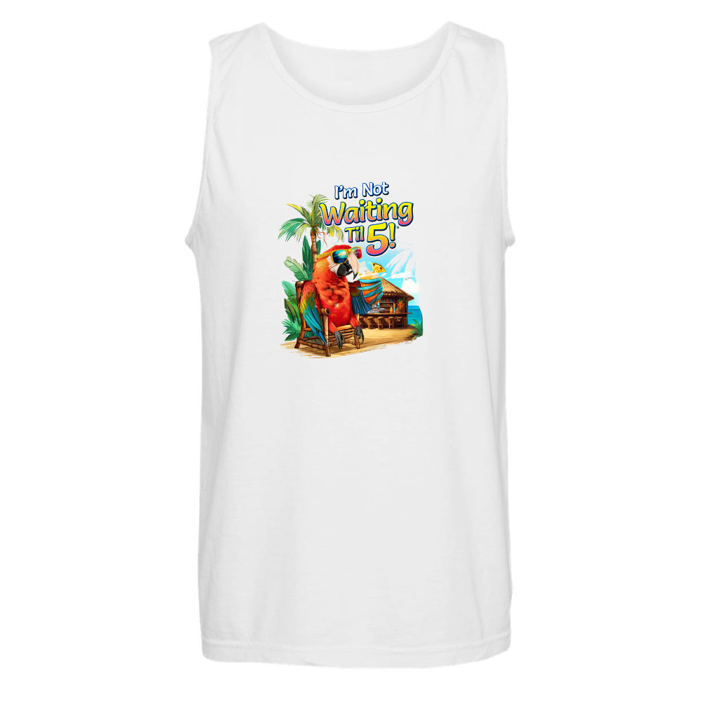 I'm Not Waiting Til 5 Beach bar Tank Top