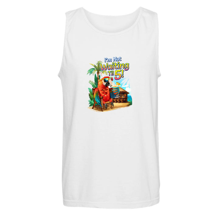 I'm Not Waiting Til 5 Beach bar Tank Top