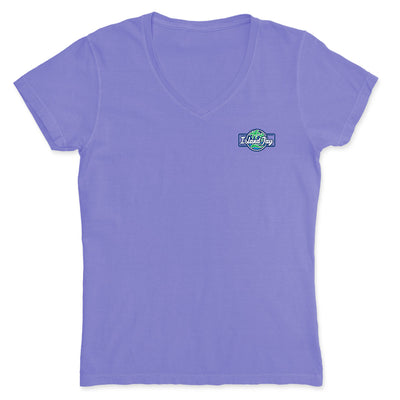Women's Island Jay Logo V-Neck T-Shirt