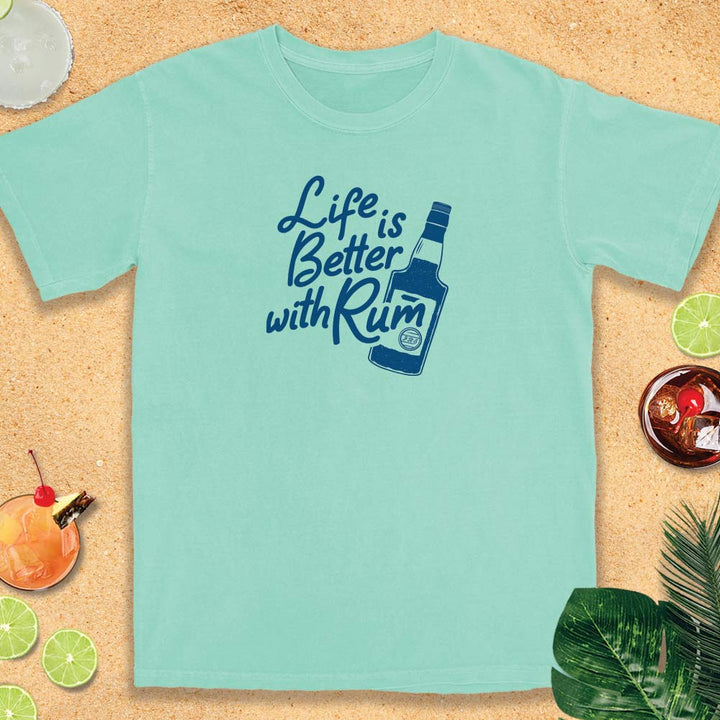 Florida Rum Society Life Is Better with Rum T-shirt