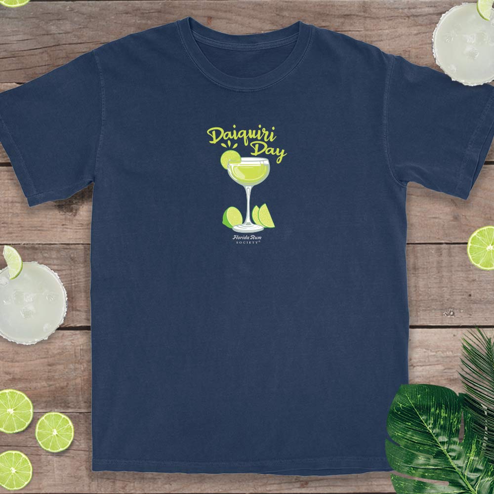 Florida Rum Society Daiquiri Day T-shirt Navy