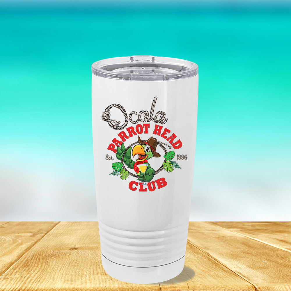 Ocala Parrot Head Club 20oz Insulated Tumbler