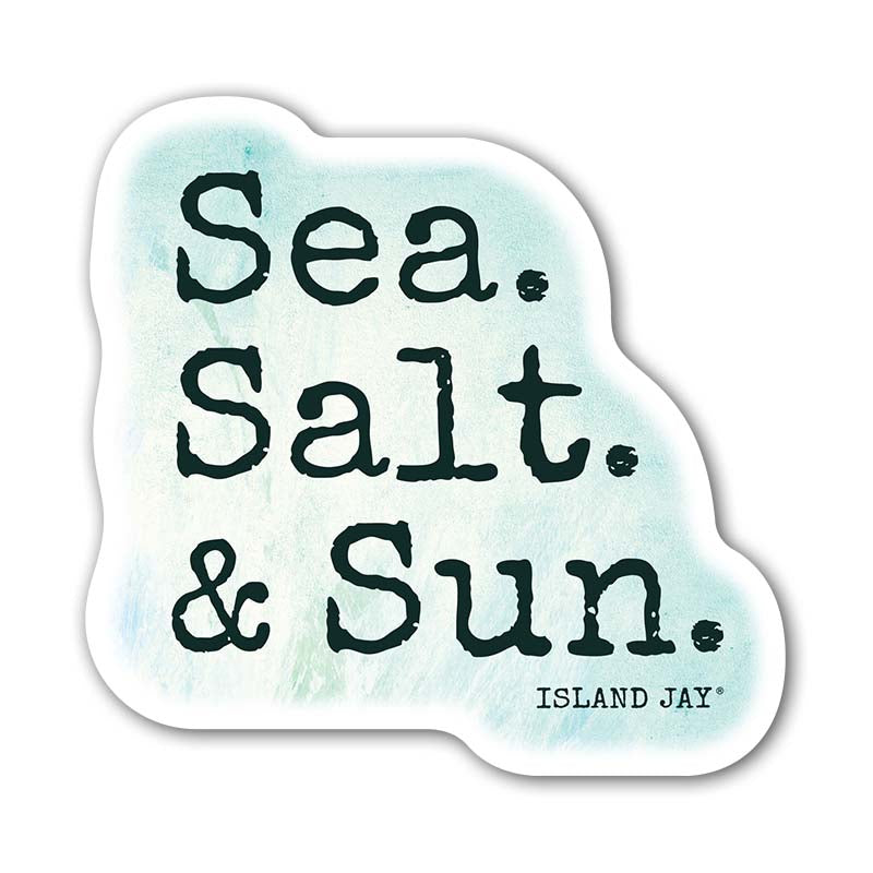 Sea Salt & Sun Beach Sticker