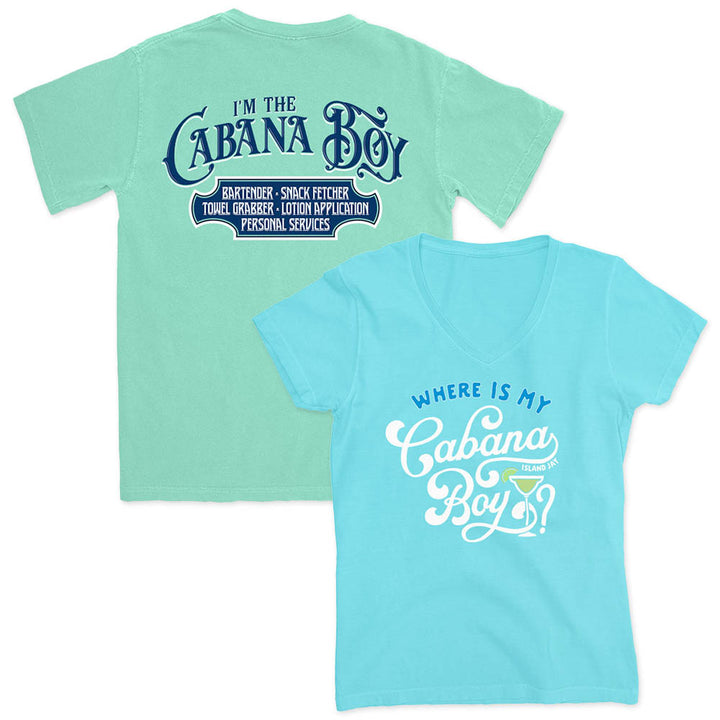 Cabana Boy T-Shirt Package Deal His & Hers