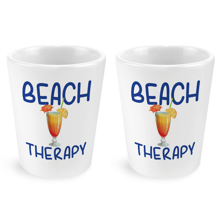 Beach Therapy Shot Glass
