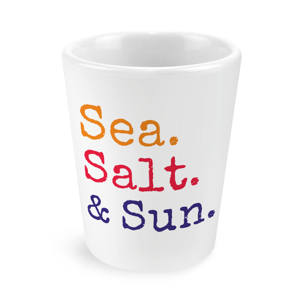 Sea Salt & Sun Shot Glass
