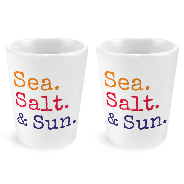 Sea Salt & Sun Shot Glass