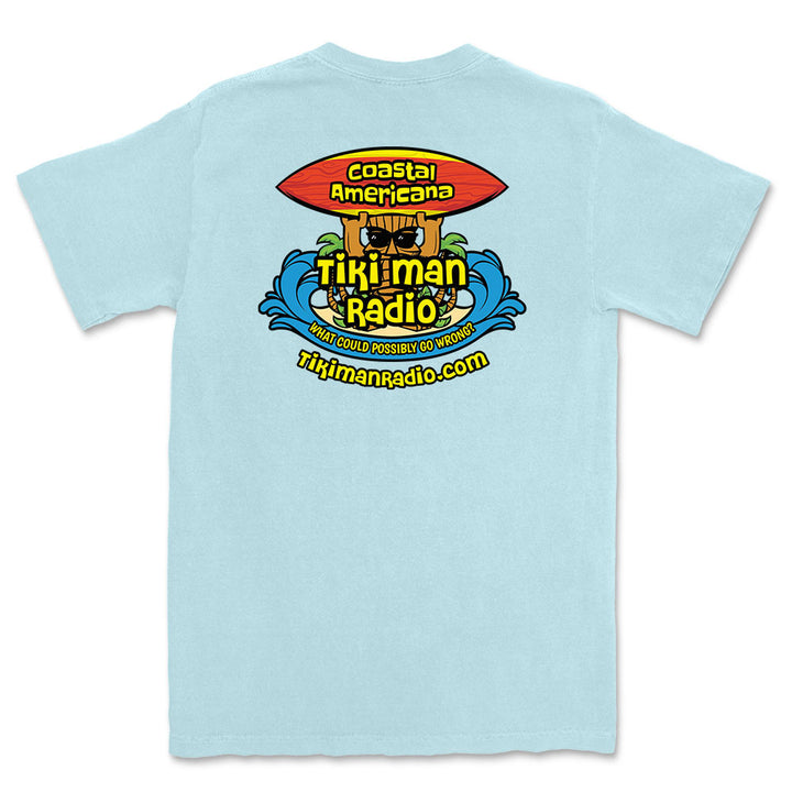 Tiki Man Radio Coastal Americana Short Sleeve T-Shirt