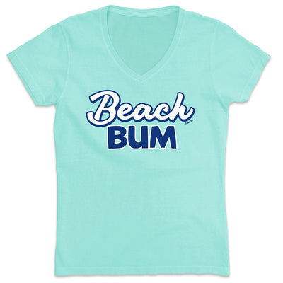 Women's Beach Bum V-Neck T-Shirt Chill