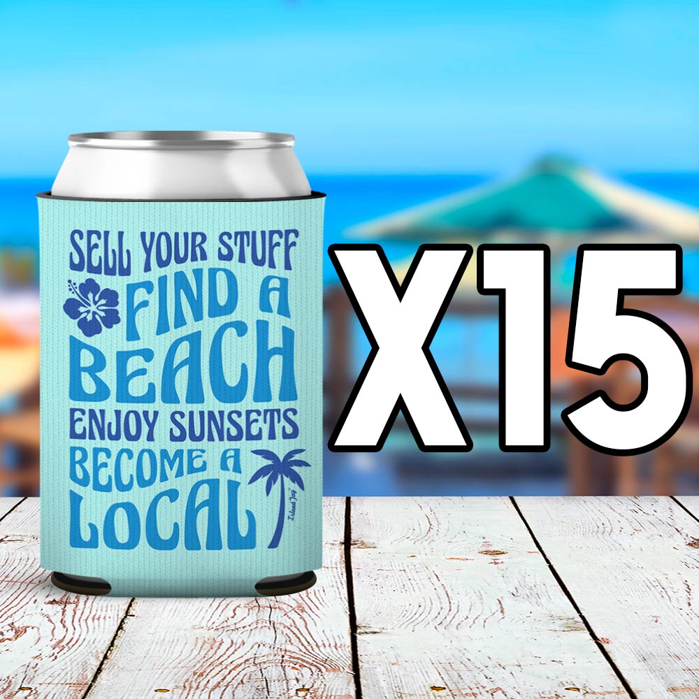 Sell Your Stuff & Become A Local Can Cooler Sleeve 15 Pack