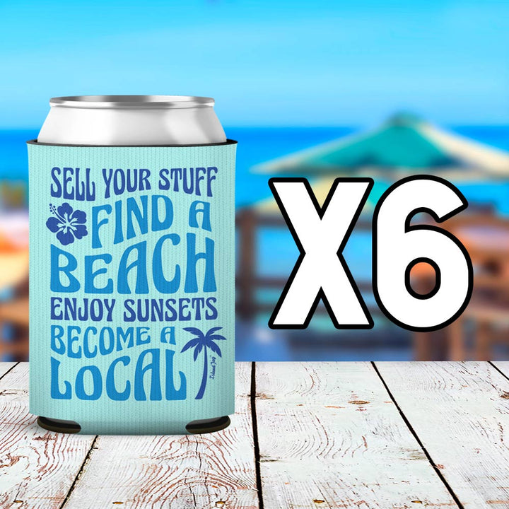 Sell Your Stuff & Become A Local Can Cooler Sleeve 6 Pack