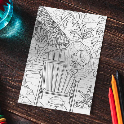 Island Jay's Tropical Coloring Book Vol 1